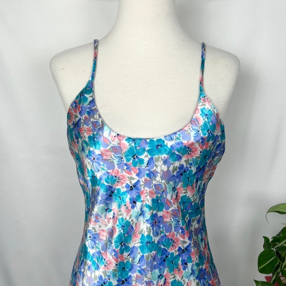 Vintage Floral Slip Dress - Picture 2 of 5